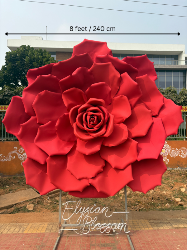 Red Rose 8 Feet