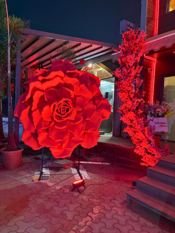 Red Rose 8 Feet