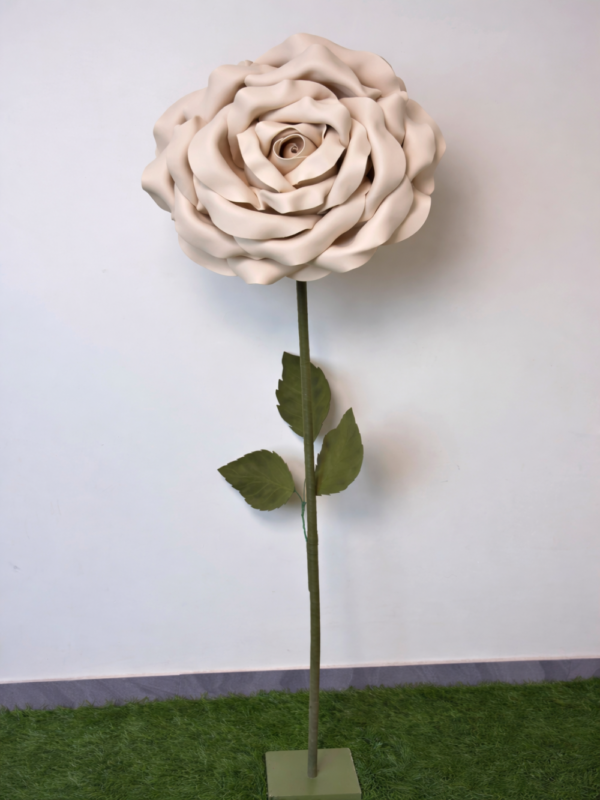 Beige Foam Rose