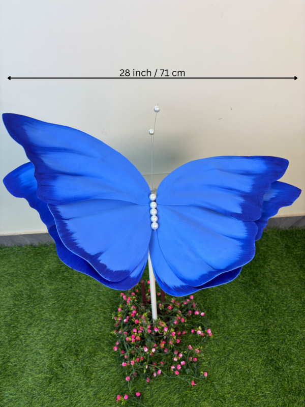 Blue Foam Butterfly
