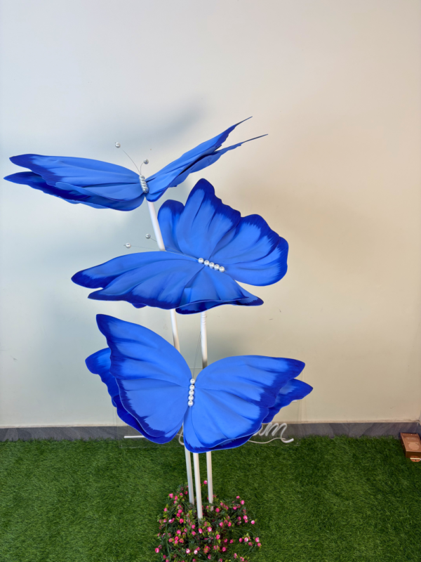 Blue Foam Butterfly