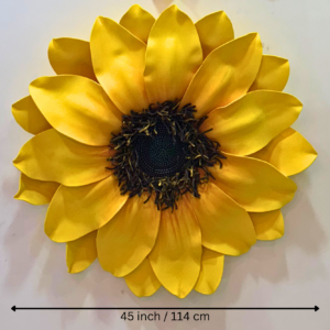 Wall Hanging Foam Sunflower