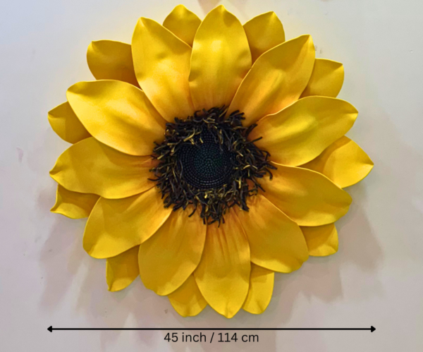 Wall Hanging Foam Sunflower