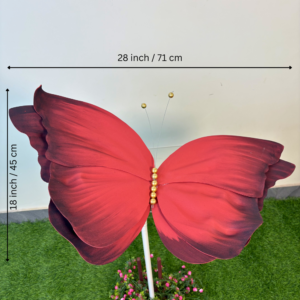 Red Foam Butterfly