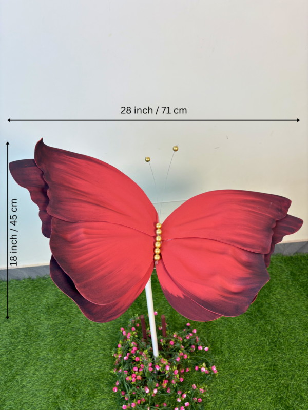 Red Foam Butterfly