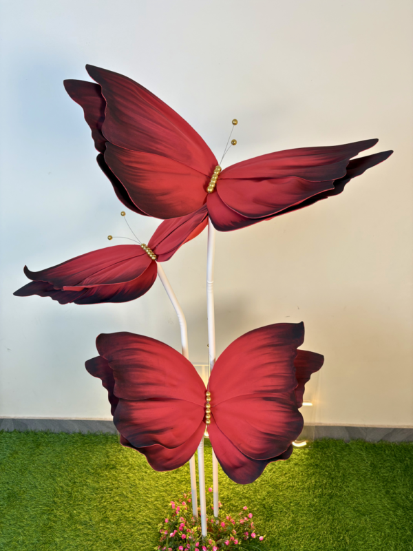 Red Foam Butterfly