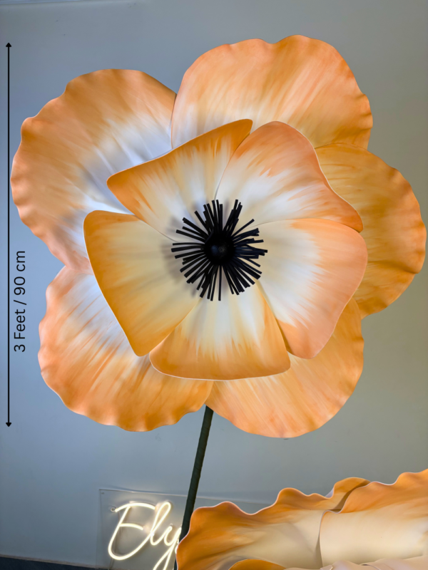 Orange Poppy 3 Feet