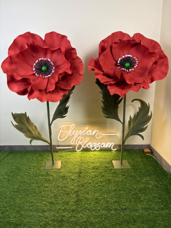 Red Poppy 3 Feet