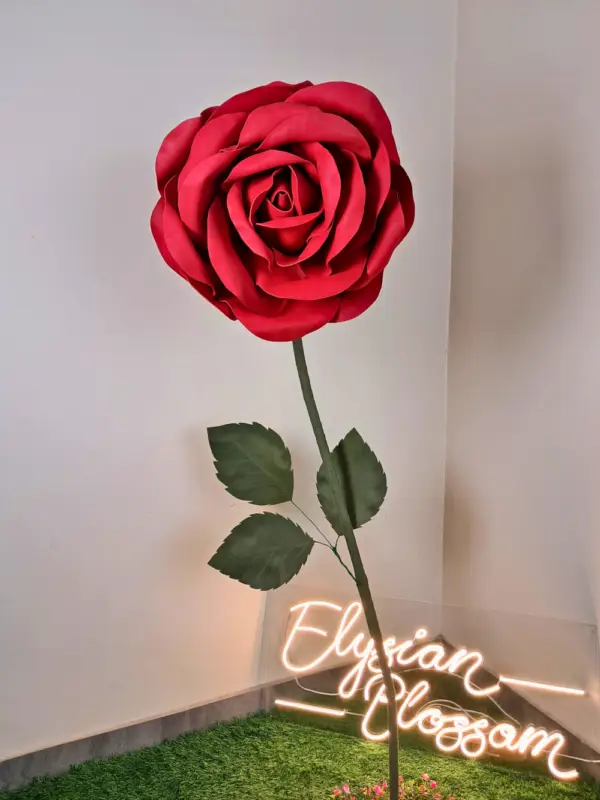 Red Foam Rose