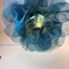 Giant Artificial Blue Poppy Flower LED